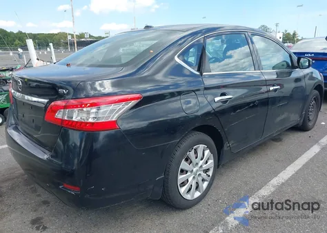 2015 Nissan Sentra Sv from USA, damaged, VIN 3N1AB7AP4FY273642
